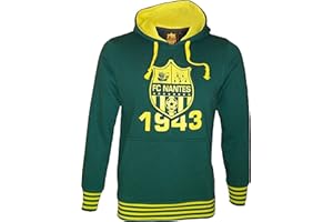 Sweat Capuche FC Nantes - Collection Officielle Football Club Nantes Atlantique - FCNA - Taille Enfant garçon