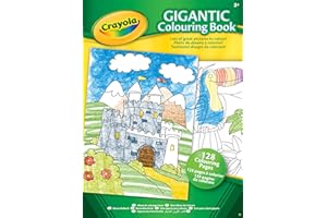 CRAYOLA Gigantic Colouring Book | 128 A4 Pages of Colouring Fun | Ideal for Kids Aged 3+