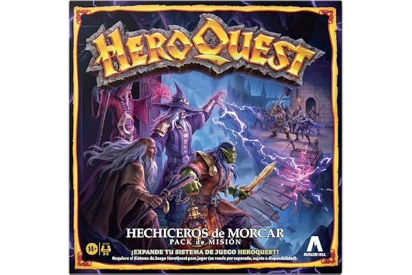 Avalon Hill HeroQuest Pack de Misión Wizards of Morcar (Requiere el Sistema de Juego HeroQuest) - Versión en Español