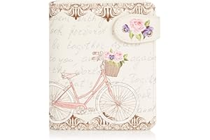 Shagwear Portemonnaie Geldbörse Damen Mädchen Bifold Paris Bike Purple