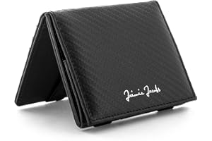 JAIMIE JACOBS Flap Boy GBN1 oryginalny portfel Magic Wallet z przegródką na monety, ochrona RFID, męski, prawdziwa skóra, brązowy