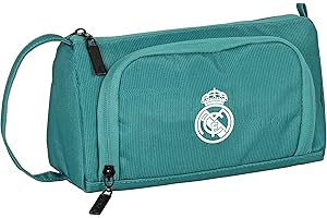 SAFTA PORTATODO CON BOLSILLO DESPLEGABLE VACIO REAL MADRID 3ª EQUIP.