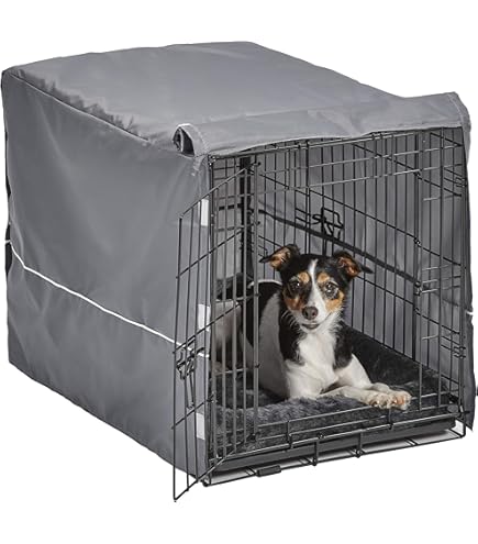 DONORO Dog Crates Kit For Small Size Dogs Indoor With Dog Crate