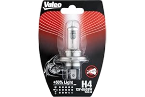 Valeo Żarówka Halogenowa, H4 50% Light Blister X1, 32510