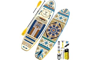 YASKA Tavola SUP Gonfiabile - 335 * 88cm Tavola da Paddle, Stand Up Paddle Board Adulti con Accesorios, Pagaia, Pompa, Pinne, Leash, Kit di Riparazione e Borsa