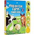 Moo On the Farm: Sound Book for Kids | Farm Animal Education | Sensory Learning | Early Learning | Children's Engaging ; 3+ Ages