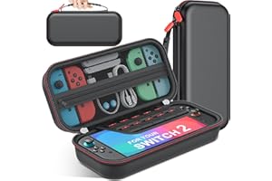 Coogamefly Tasche für Switch 2, Portable Protective Tragetasche Hülle Kompatibel mit Nintendo OLED/Swicth 2 Konsole, Wasserdicht Reisetasche für Nintendo Switch 2 Case Zubehör