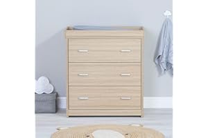 Babymore Luno Veni Chest Changer (Oak)