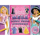 Princesas. Megalibro para colorear 3: Con pegatinas (Disney. Princesas)