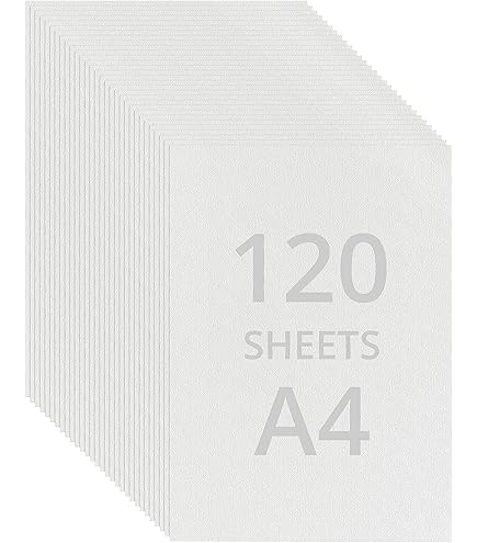 120 Fogli Di Carta Per Acquerello In Cotone 300g/m², Pressata A Freddo, Formato 12,7x17,8 Cm – Perfetta Per Artisti, Studenti E Amanti Del Bricolage - 3