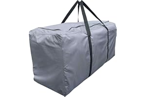 Kingsbridge Garden Furniture Cushion Storage Bag, 600D Fabric, Double Stitching, Heavy Duty, Moisture Resistant LxWxH 140cmx45cmx55cm (use indoors/sheltered areas)