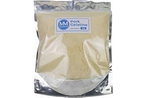 MM INGREDIENTS Pork Gelatine Powder 1Kg 240 Bloom Professional grade