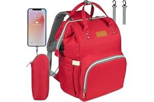 NEVEQ Sacs à Dos à Langer pour Bébé Sac de Voyage, Sac à Dos Conception et Sac à Main pour Mères et Soins des Bébés (Denim)