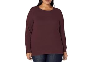 Amazon Essentials Femme Pull Col Rond Léger À Manches Longues (Grandes Tailles Disponibles)
