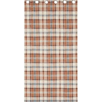 Tende Catherine Lansfield In Cotone 100% – Grigio, Misura 46x90 Pollici – Con Babbo Natale E Paesaggio Innevato, Linguetta Superiore - 2