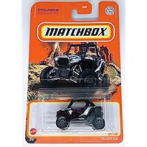 Hot Wheels 1:64 Scale Polaris RZR 2022 ATV Diecast Car - Black