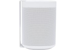 Tabdoq Supporto da parete per altoparlante Sonos One, set da 2 pezzi, colore bianco