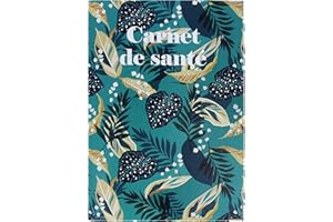 Protège carnet de santé Feuillage Fabrication Française Porte étui bébé Enfants