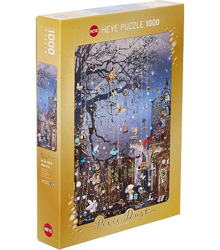 Heye Puzzle „Pearl Rain“ – 1000 Teile, Kunterbuntes Motiv Von Ilona Reny