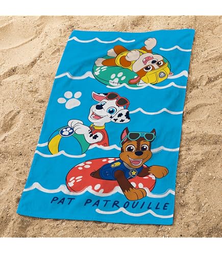 Serviette de bain 50x100cm imprimée avec des dessins d'enfants pour écoles Serviette de bain 50x100cm imprimée avec des dessins d'enfants pour écoles