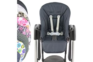 BAMBINIWELT BY RAFAEL K. BambiniWelt Housse de coussin de rechange pour Peg Perego Tatamia (gris foncé)