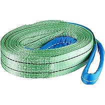 Catena Di Sollevamento 3T - 2 Metri Con 2 Ganci, Acciaio Manganese G80, Per Lavori Pesanti