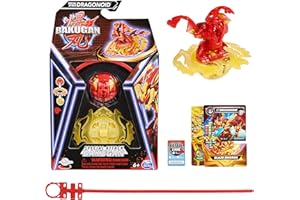 Bakugan, Special Attack Dragonoid, Spinning Collectible, Customisable Action Figure and Trading Cards, Kids’ Toys for Boys and Girls 6 and up