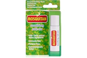 Mosquitan Roll-On After Bite Instant Insect Bite Relief 100% Natrual Active Ingredients 20ML (1 Pack)