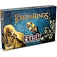 Winning Moves Lord of the Rings RISK Strategy Board Game, Join the Middle-Earth battle covering events of the Fellowship of the Ring, The Two Towers and Return of the King, gift for ages 18 plus