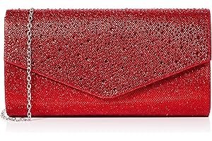 SwankySwans Montary Diamante, Embrayage, Sac à bandoulière Femme, Taille Unique