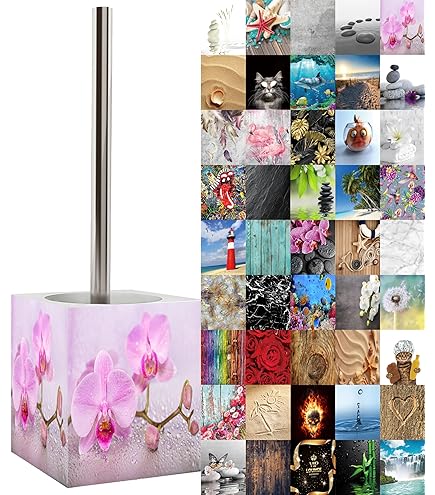 Porte Brosse Wc En Céramique, Brosse Toilettes Originale, Support De