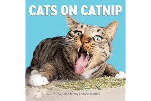 Cats on Catnip Wall Calendar 2024: A Year of Cats Living the High Life and Feeling Niiiiice