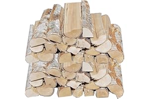 HOYO TECHNOLOGY GMBH 30 kg Birke frisch Kaminholz Brennholz Feuerholz Grillholz Lagerfeuer
