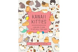 Kawaii Kitties: Learn How to Draw 75 Cats in All Their Glory: 6
