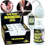 C.P.Sports Liquid Grip Chalk, Magnesia Block, Powder, Magnesia Liquid Magnesia Grip Climbing Bouldering/Chalk/Gymnastics, Cli