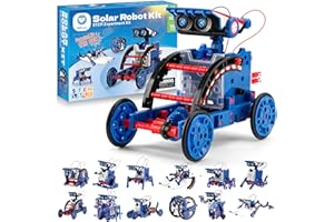 Sillbird Solar STEM Roboter Bausatz, 12-in-1 Lernspielzeug für Kinder Jungen ab 8 Jahren, Kreative Geschenke für Weihnachten und Geburtstage, 190 Teilen