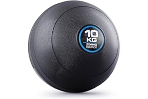 Core Balance Slam Ball No Bounce Medicine Exercise Ball Heavy Duty PVC for Strength Training (3kg / 5kg / 8kg / 10kg / 15kg)