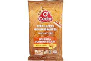 Serpillère parquet ciré x15