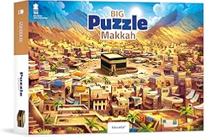 EDUCATFAL Puzzle - BIG Makkah (La Mecque- Islam) Idée Cadeau pour l'Aïd et Le Ramadan