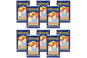 Hennedrog - Henna Masria Feurigrot 10 Pack (XXL) - Plant-Based Hair Dye in Red 10 x 85 g