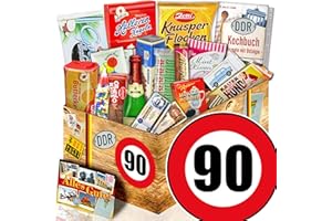 ostprodukte-versand DDR Produkte XXL - Zahl 90 - Geschenkidee Papa - Geschenkidee DDR Süß