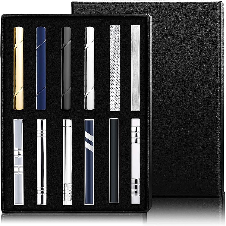 HISDERN 3 stuks klassieke elegante heren zijden stropdassenset, stropdas en pochet - meervoudige set, Eén maat