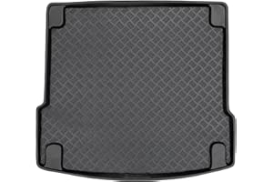 M MOTOS Tappeti in PE per bagagliaio adatto per Jaguar F-Pace dal 2016 Migliorate il vostro comfort di viaggio con il resistente tappetino per auto - tappetino per bagagliaio per tutte le stagioni, pr