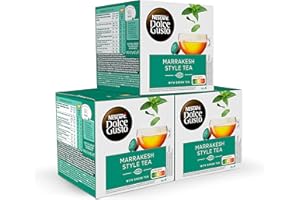 Dolce Gusto NESCAFÉ Grande Té Marrakesh - x3 pack de 16 cápsulas - Total: 48 cápsulas