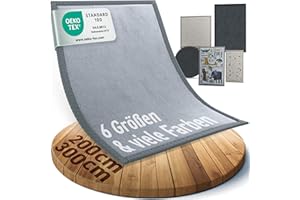 ‎FRIEDO PRODUCTS FRIEDO Krabbelmatte Baby I ÖKOTEX Zertifiziert I 200x300cm hellgrau I Extra dick und weiche Spielmatte, Spielteppich I Rutschfester, wasserabweisender Teppich für Wohn und Kinderzimmer I Tatami Matte