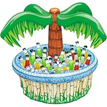 Aufblasbare Riesen-Palme Im Hawaii-Stil - Partydeko Für Pool & Garten