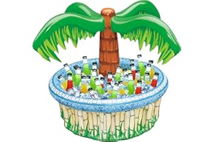 JOYIN 71 cm Inflatable Palm Tree Cooler, Beach Theme Party Décor, Party Supplies for Pool Party, Luau Party and Hawaiian Party