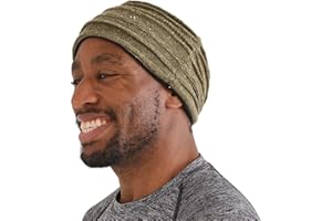 CHARM Casualbox Tejido Cinta Para El Pelo Con Orgánico Algodón Turbante Moda Cabello Banda Hombres Damas Hecho En Japón Caqui