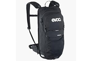 Evoc STAGE 6 Sac à dos technique pour vélo d'enduro et autres activités de plein air (gestion des poches bien pensée, aération dorsale maximale, vessie d'hydratation de 2l incluse), Noir