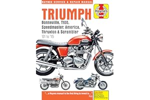 Triumph Bonneville (01 - 15) Haynes Repair Manual (Paperback)